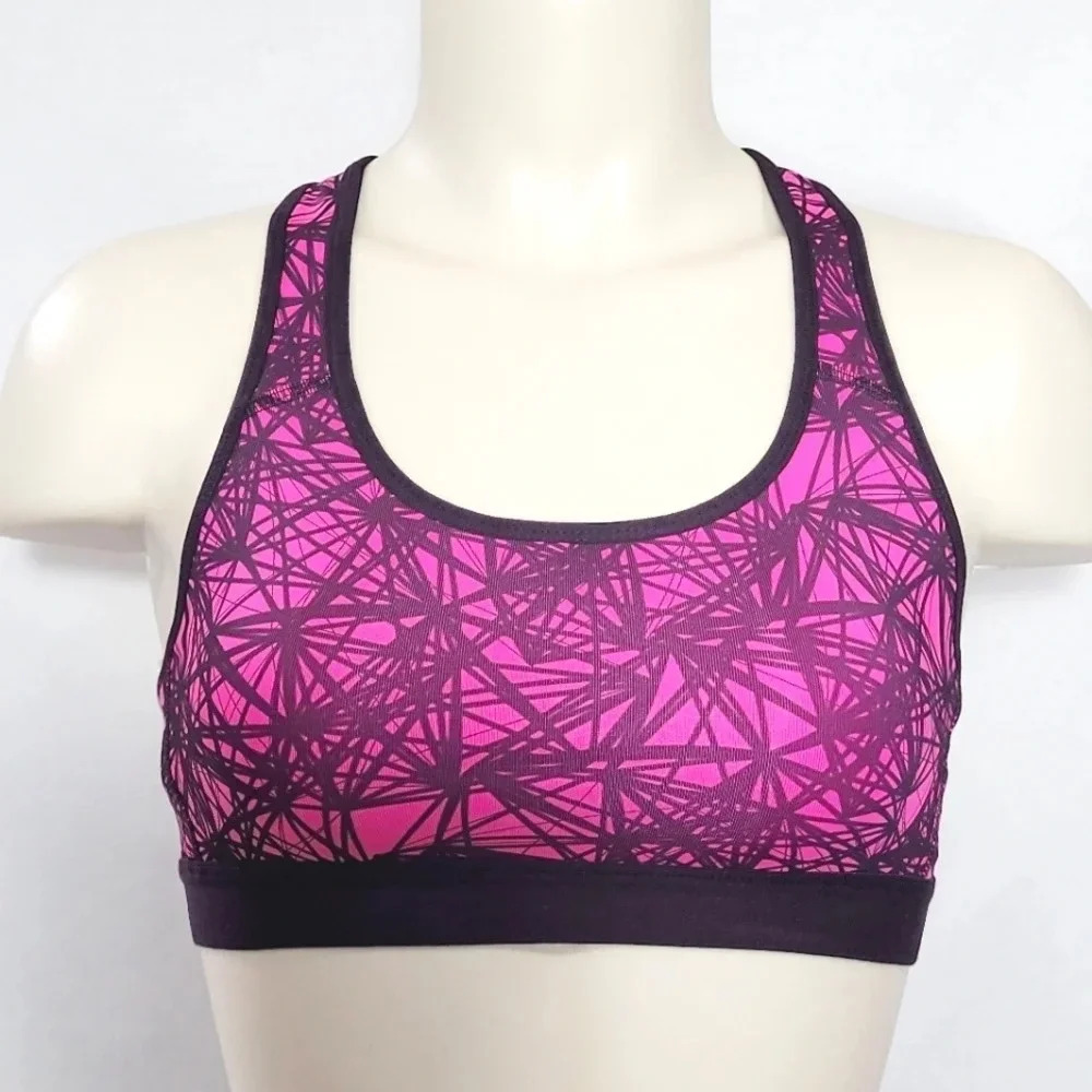 LARGE Champion C9 N9649 Power Core Wire‎ Free Sports Bra Pink NWT